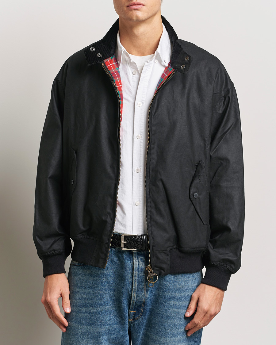 Hombres | Abrigos y chaquetas | Baracuta | x Barbour Wax Jacket Black