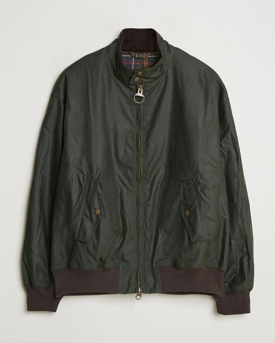 Hombres | Abrigos y chaquetas | Baracuta | x Barbour Wax Jacket Olive