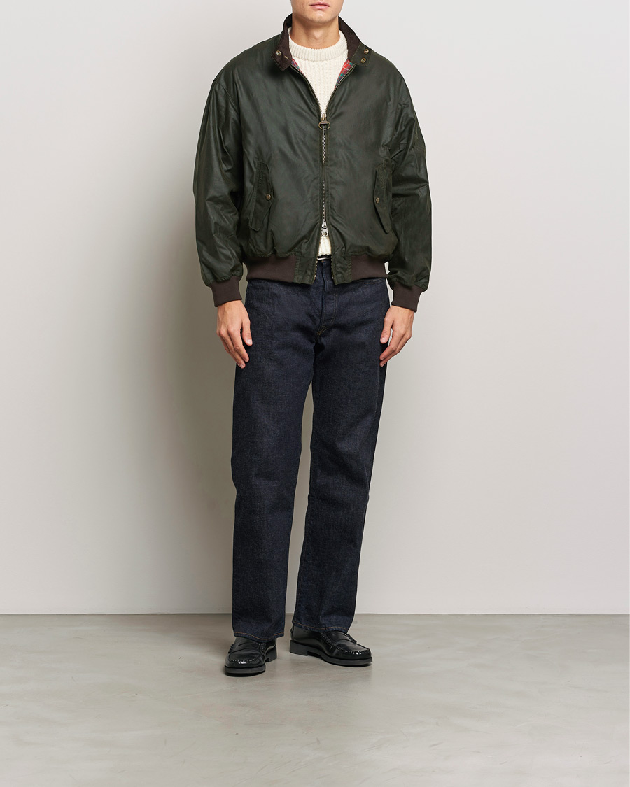 Hombres | Abrigos y chaquetas | Baracuta | x Barbour Wax Jacket Olive