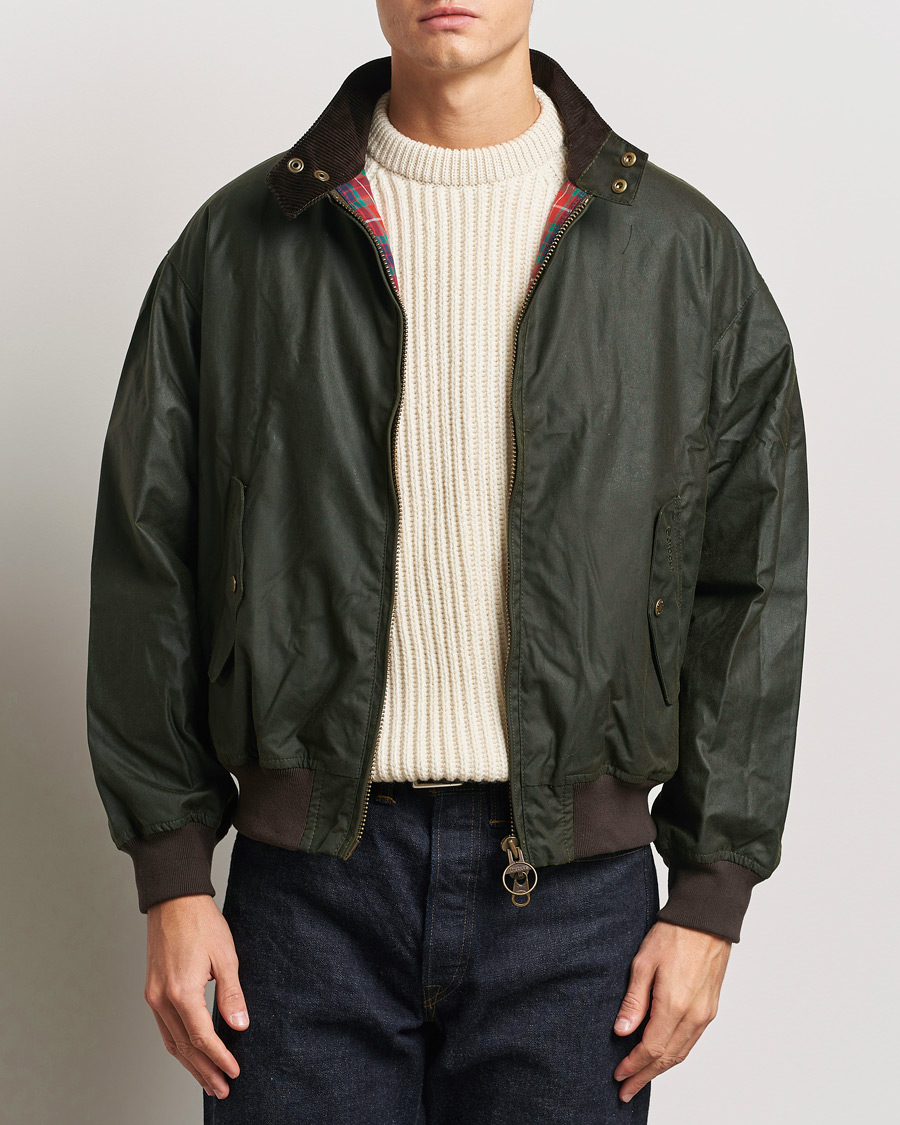 Hombres | Abrigos y chaquetas | Baracuta | x Barbour Wax Jacket Olive