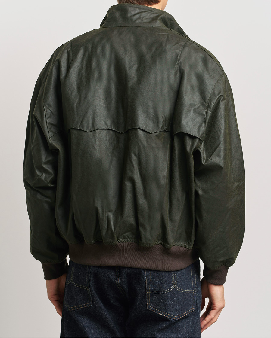 Baracuta Baracuta x Barbour Wax Jacket Olive en CareOfCarl.es