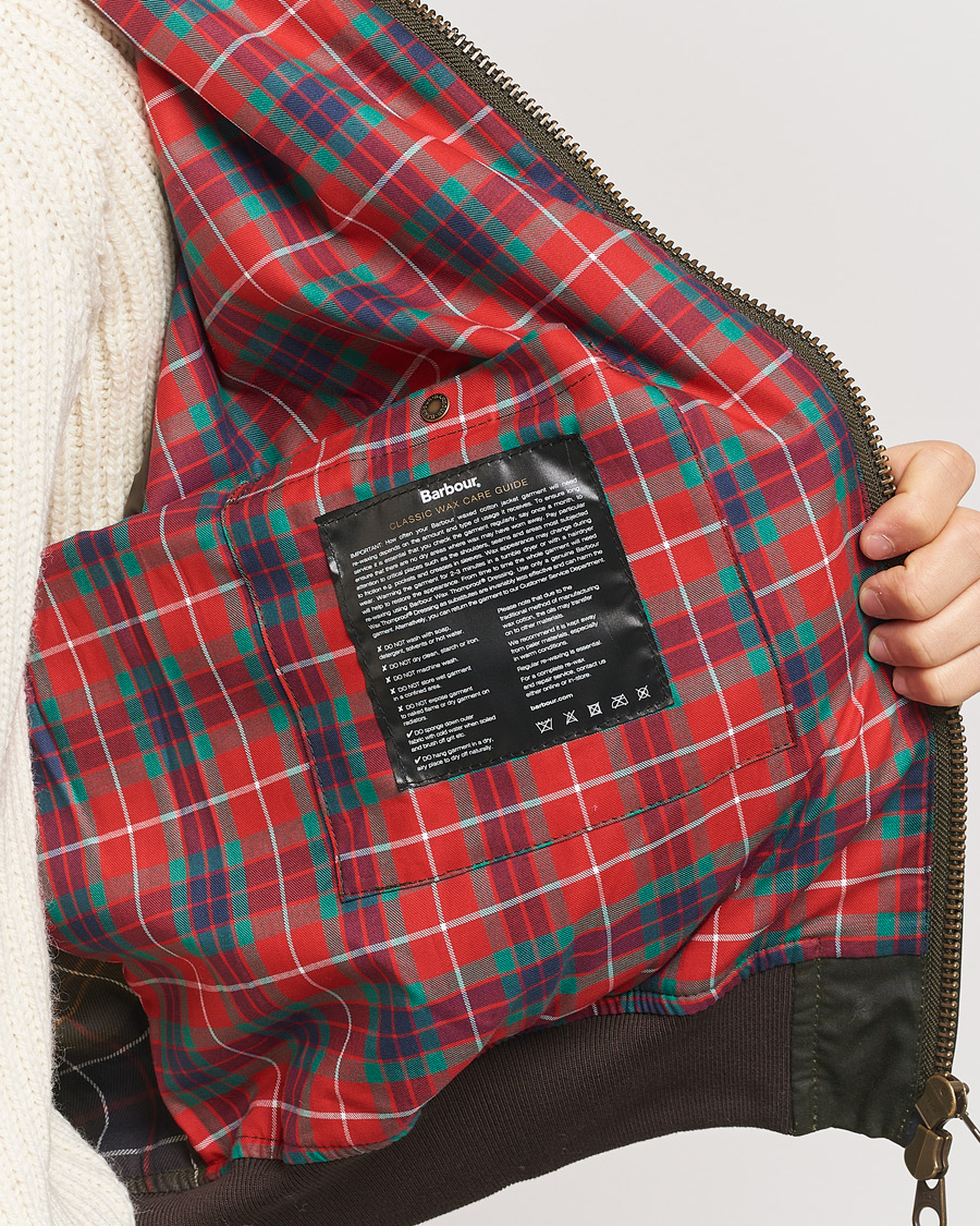 Hombres | Abrigos y chaquetas | Baracuta | x Barbour Wax Jacket Olive