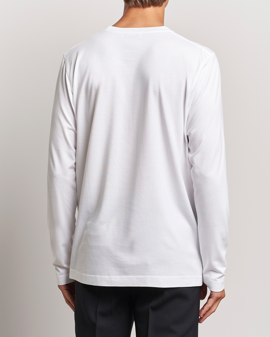 Hombres | Camisetas | CDLP | Midweight Long Sleeve T-Shirt White