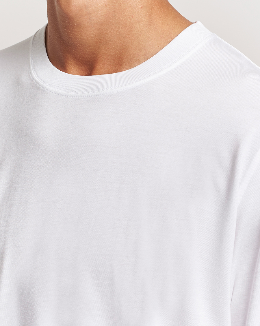 Hombres | Camisetas | CDLP | Midweight Long Sleeve T-Shirt White