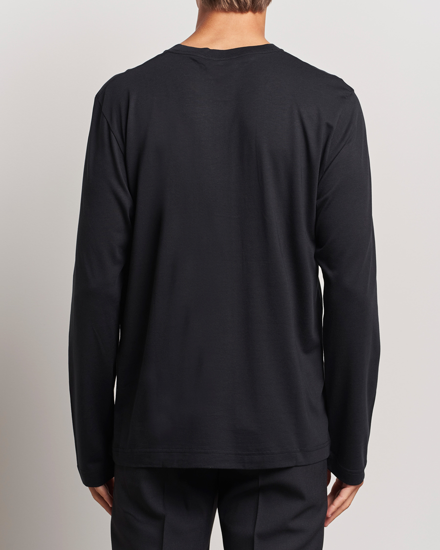 Hombres | Camisetas | CDLP | Midweight Long Sleeve T-Shirt Black