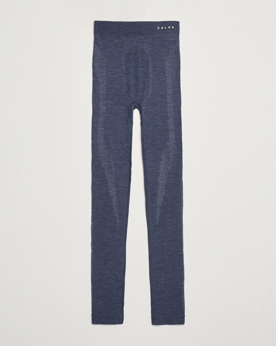 Hombres | Ropa interior y calcetines | Falke Sport | Wool Tech Tights Space Blue