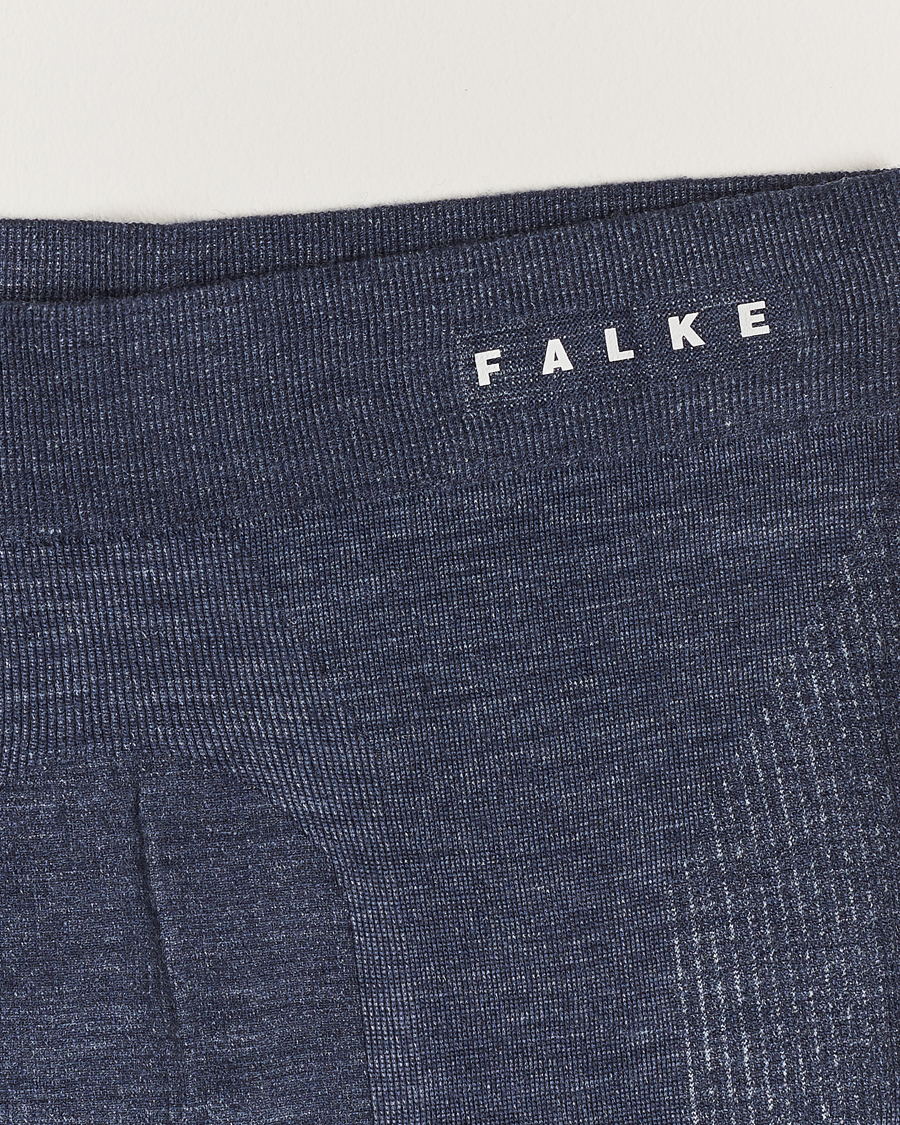 Hombres | Ropa interior y calcetines | Falke Sport | Wool Tech Tights Space Blue