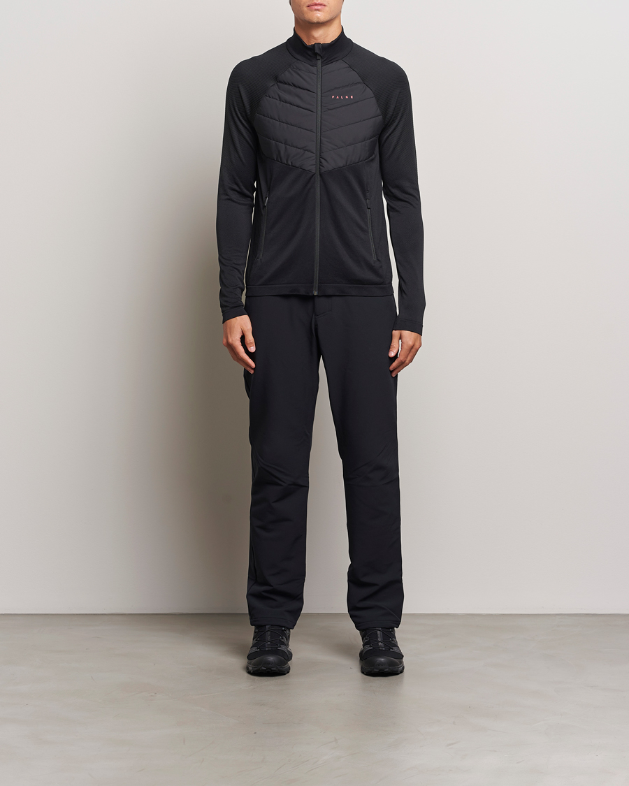 Hombres | Jerséis y prendas de punto | Falke Sport | Running Jacket Black
