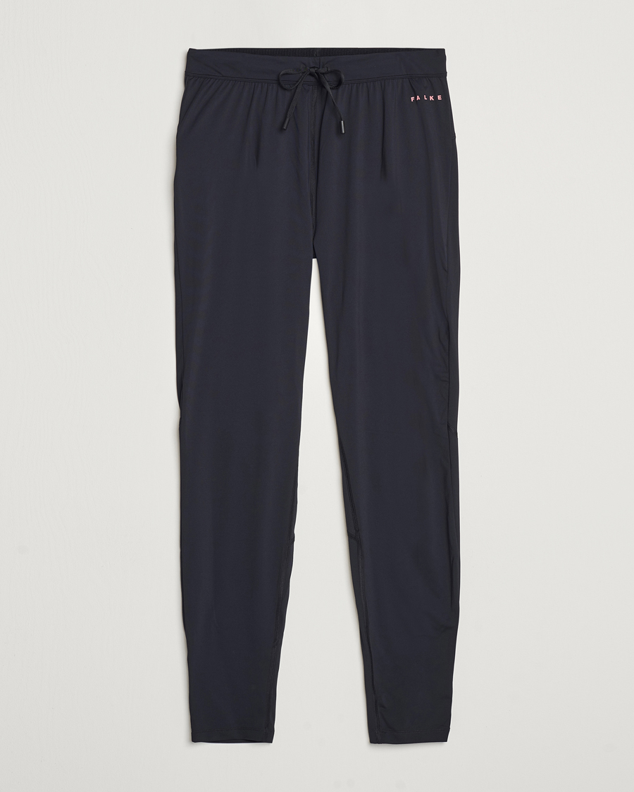 Hombres | Pantalones | Falke Sport | Running Pants Black