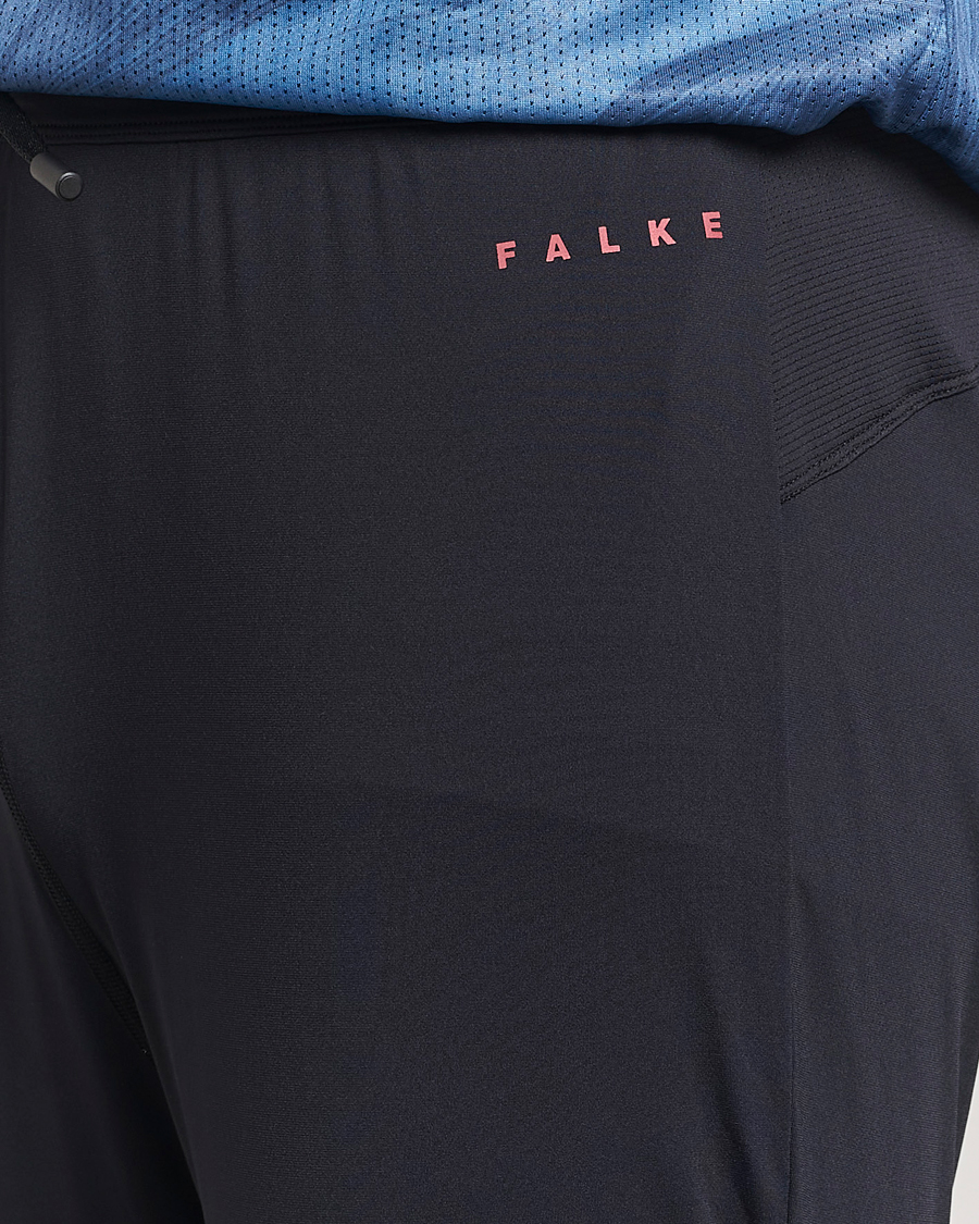 Hombres | Pantalones | Falke Sport | Running Pants Black