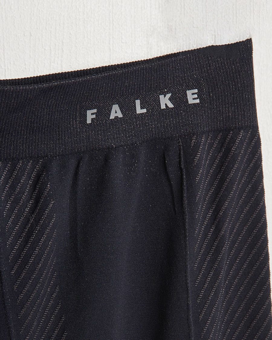 Hombres | Ropa interior y calcetines | Falke Sport | 3/4 Warm Tights Black