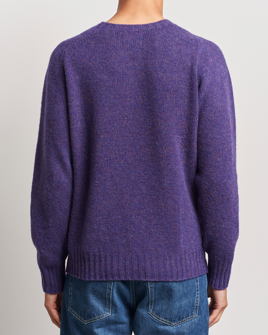 Hombres | Jerséis y prendas de punto | Howlin' | Brushed Wool Sweater Lavender