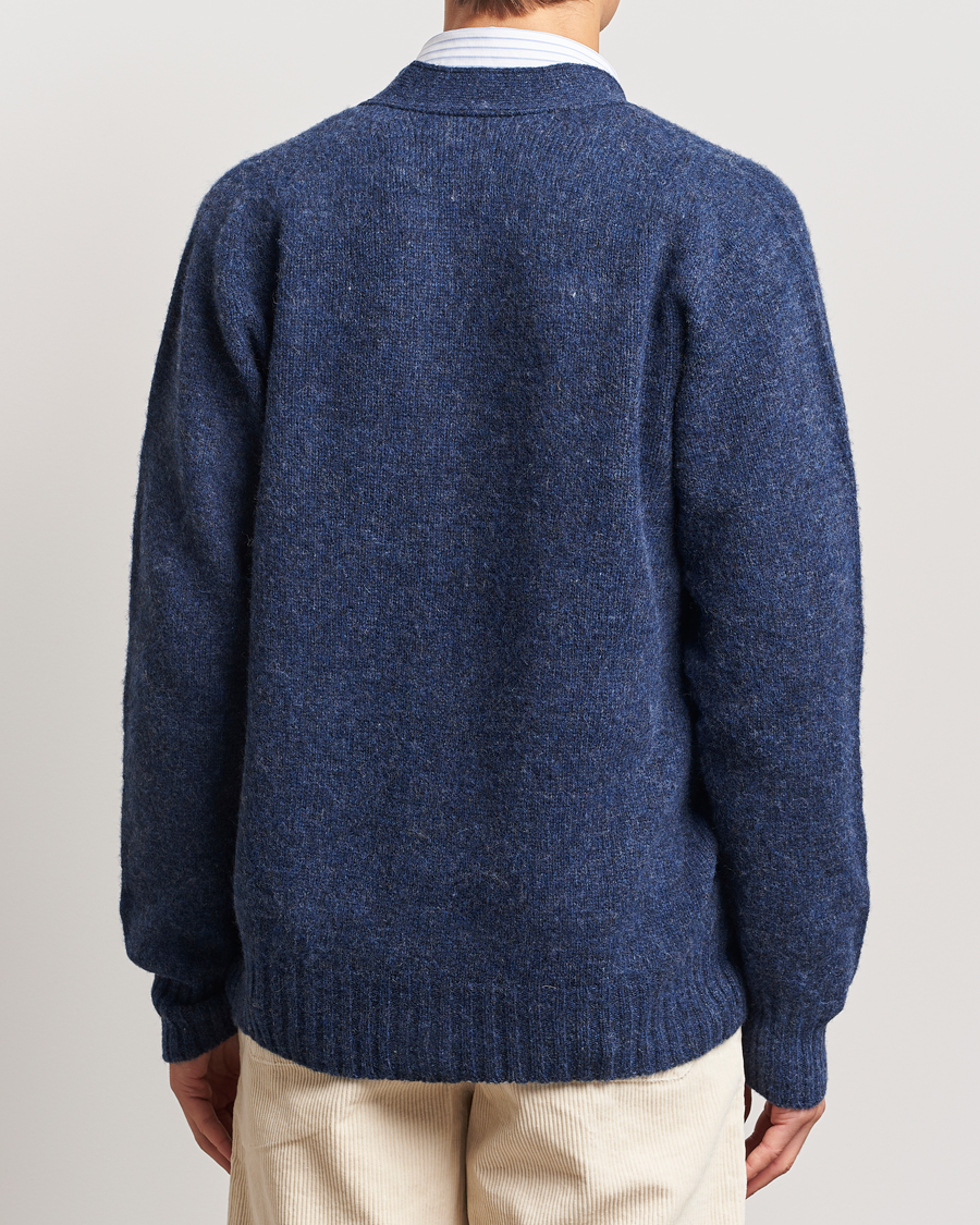Hombres | Jerséis y prendas de punto | Howlin' | Shaggy Bear Cardigan Denim
