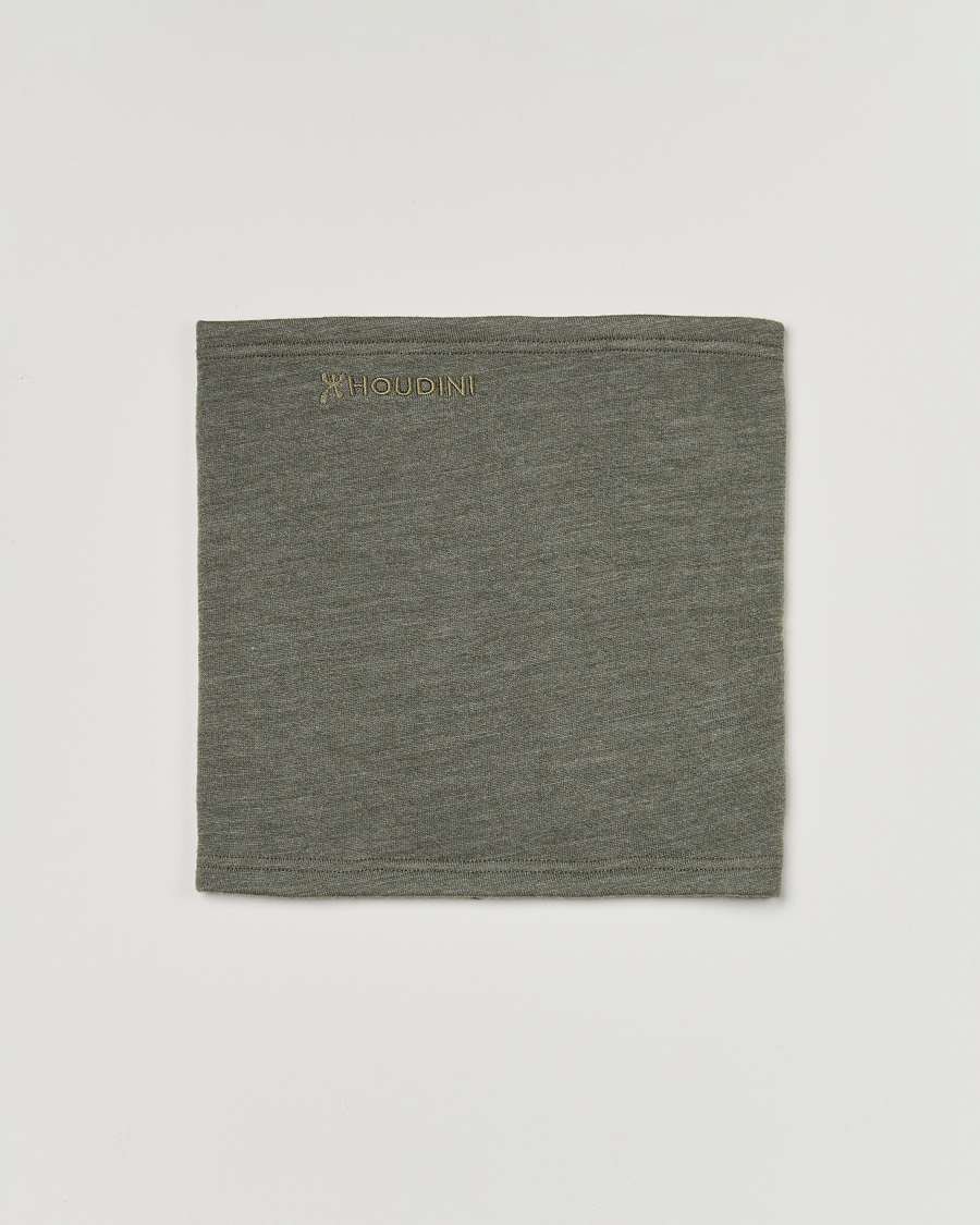Hombres | Houdini Alto Wool/Tencel Neck Gaiter Sage Green | Houdini | Alto Wool/Tencel Neck Gaiter Sage Green