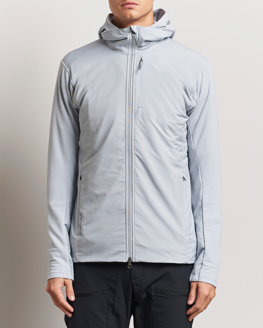 Hombres | Abrigos y chaquetas | Houdini | Moonwalk Mid Layer Houdi Glacier Grey