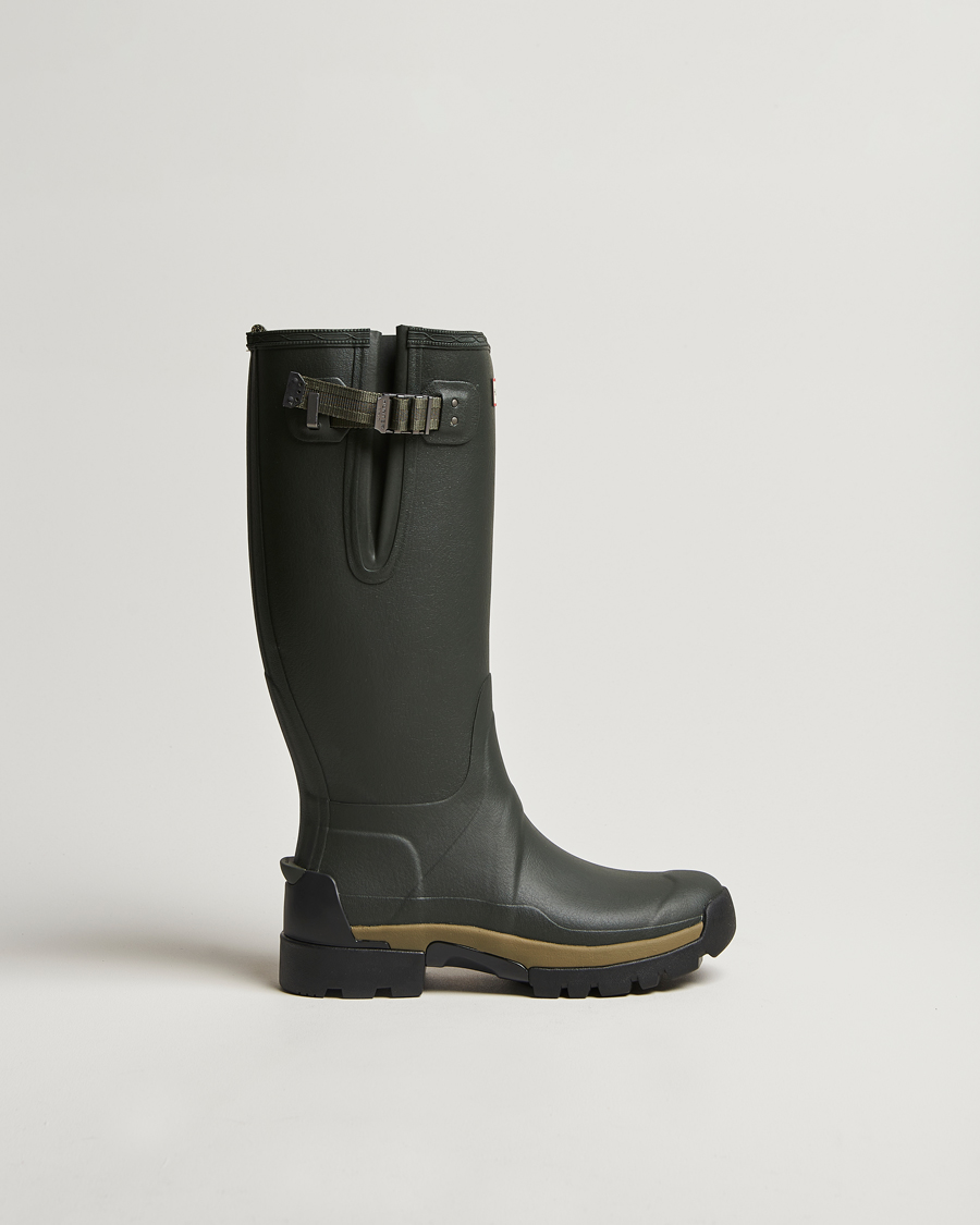 Hombres | Sobrecubiertas | Hunter | Boots Balmoral Side Adjustable Neo Boot Dark Olive