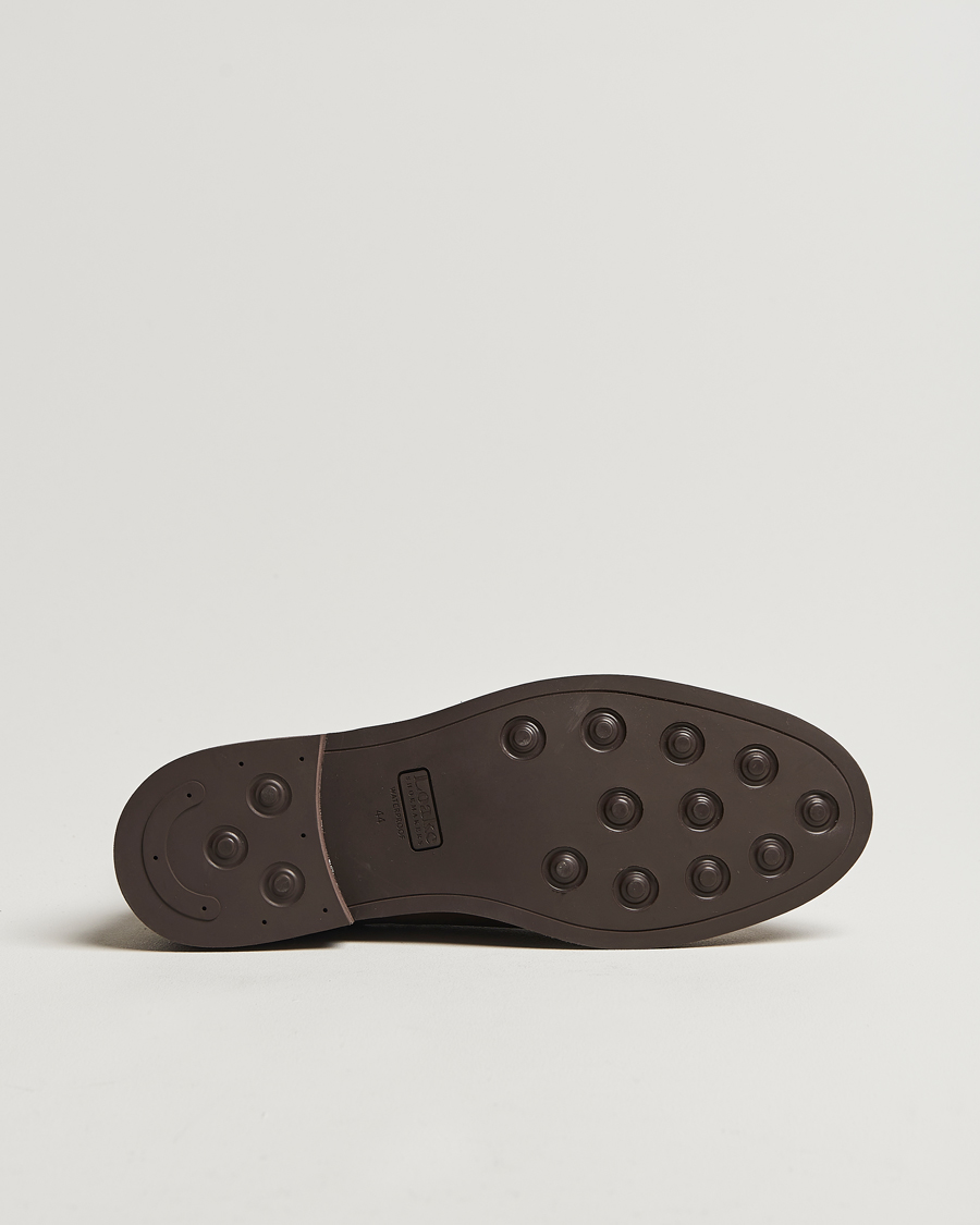 Hombres | Botas | Loake Shoemakers | Ducksworth Waterproof Chelsea Boot Brown Nubuck