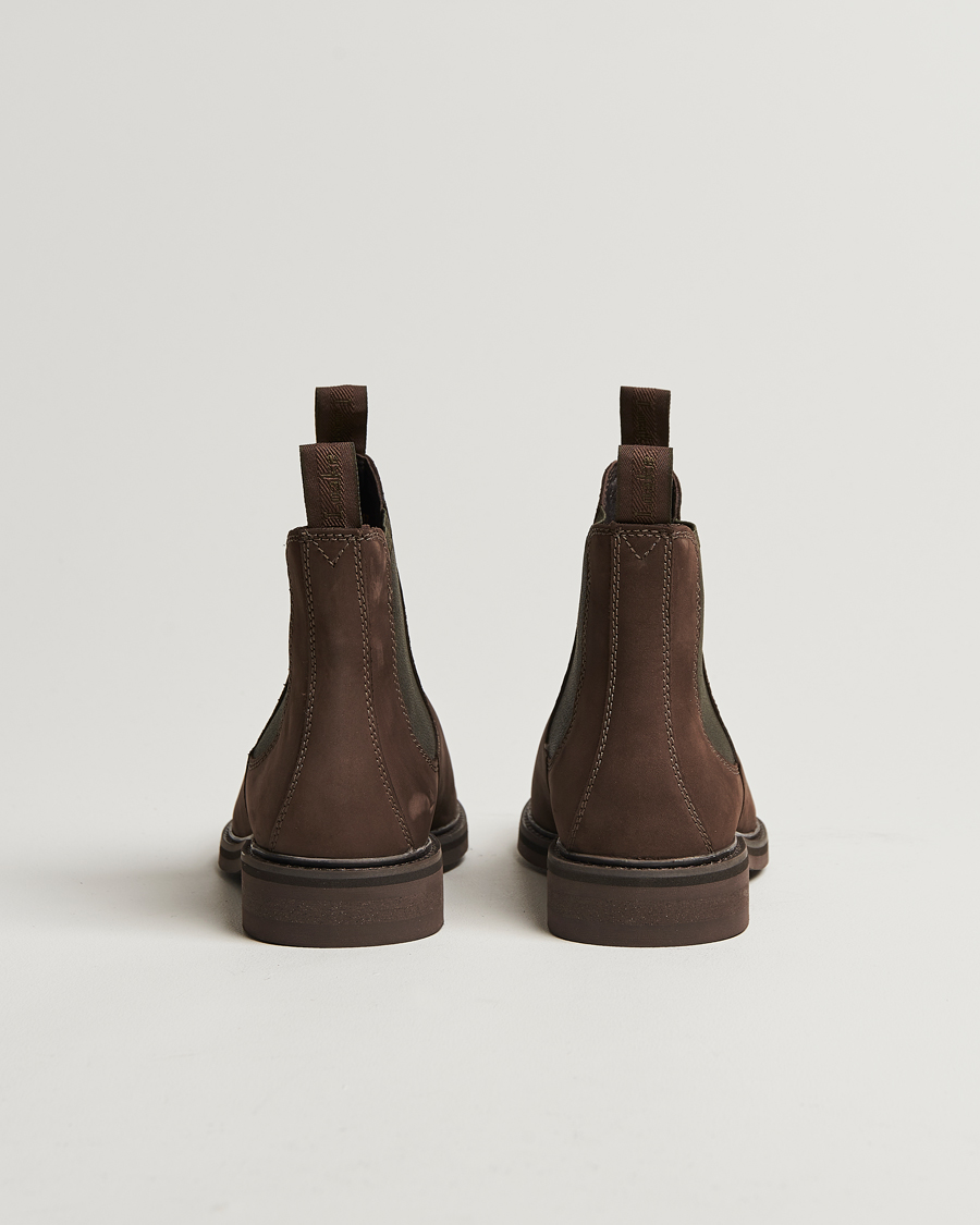 Hombres | Botas | Loake Shoemakers | Ducksworth Waterproof Chelsea Boot Brown Nubuck