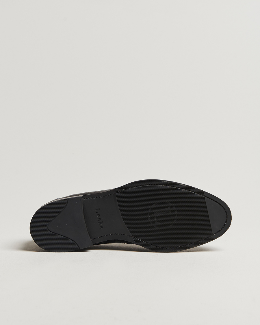 Hombres | Mocasines | Loake Shoemakers | Loake 1880 Imperial Grained Penny Loafer Black