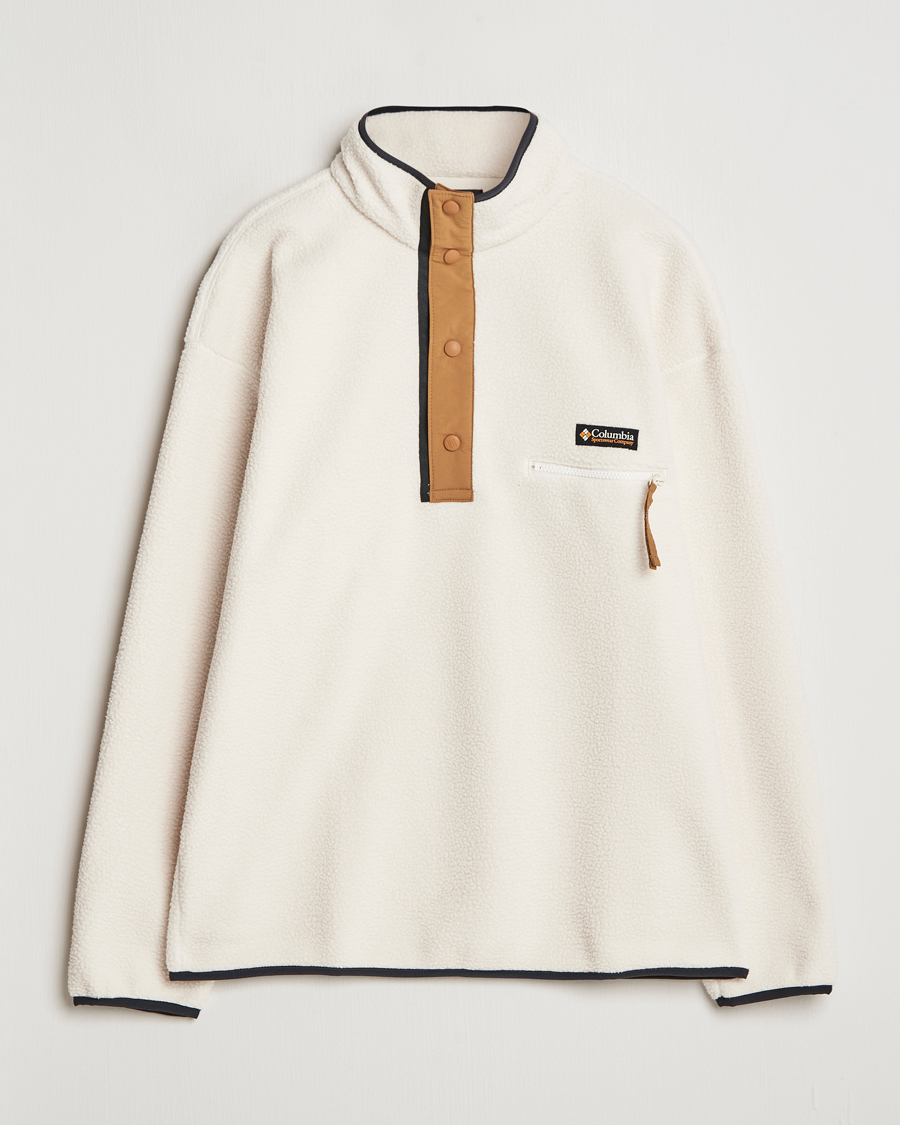 Hombres | Jerséis y prendas de punto | Columbia | Helvetia Half Snap Fleece Chalk