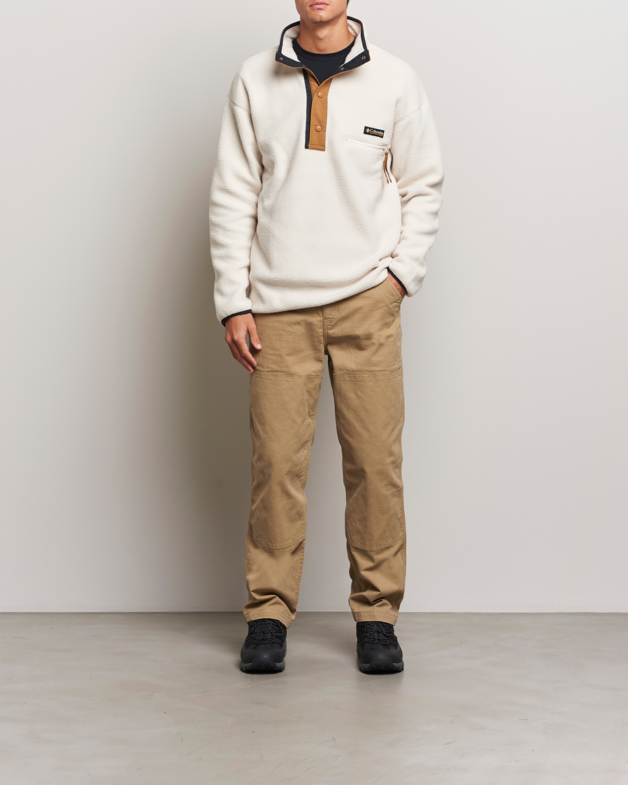 Hombres | Jerséis y prendas de punto | Columbia | Helvetia Half Snap Fleece Chalk