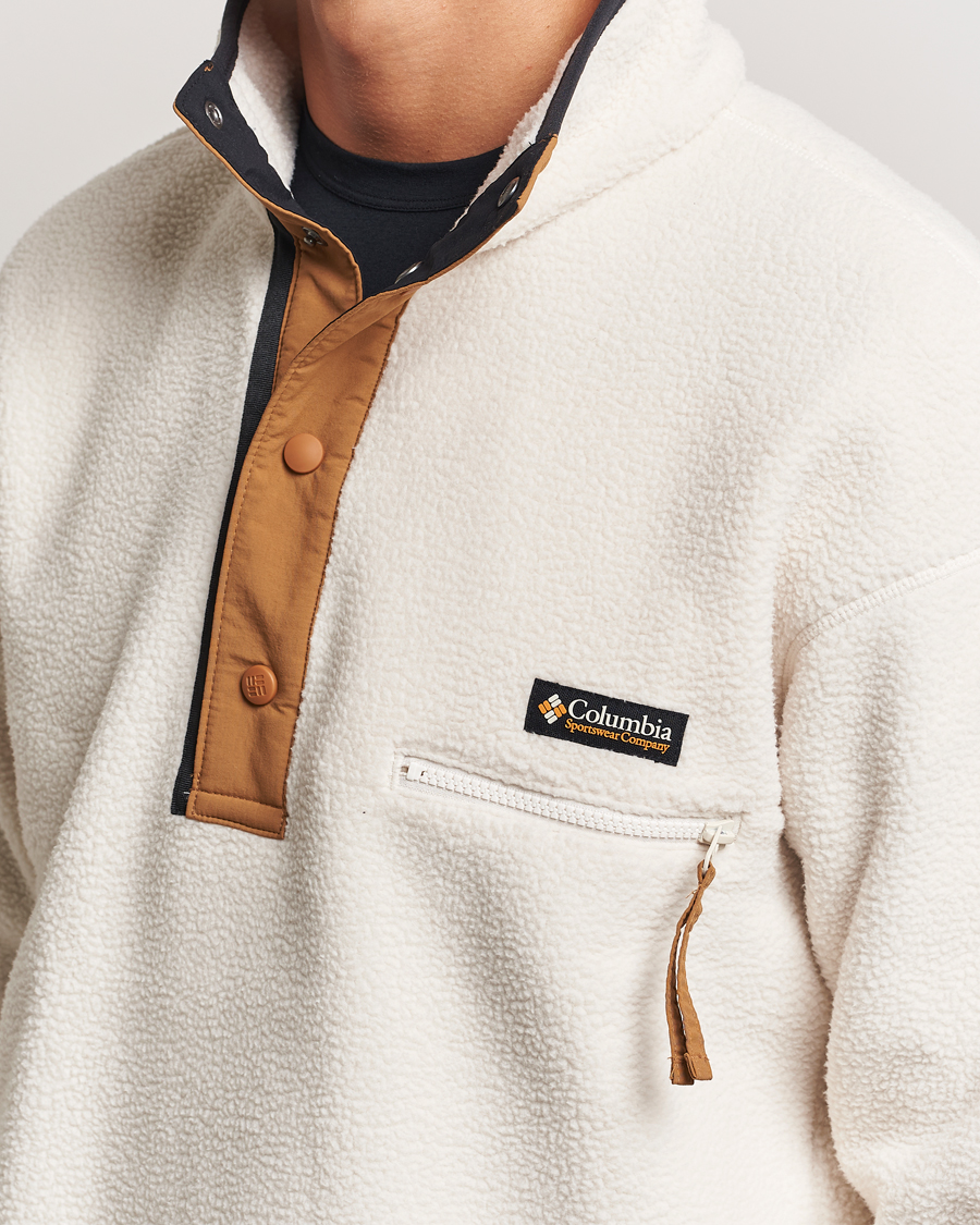Hombres | Jerséis y prendas de punto | Columbia | Helvetia Half Snap Fleece Chalk