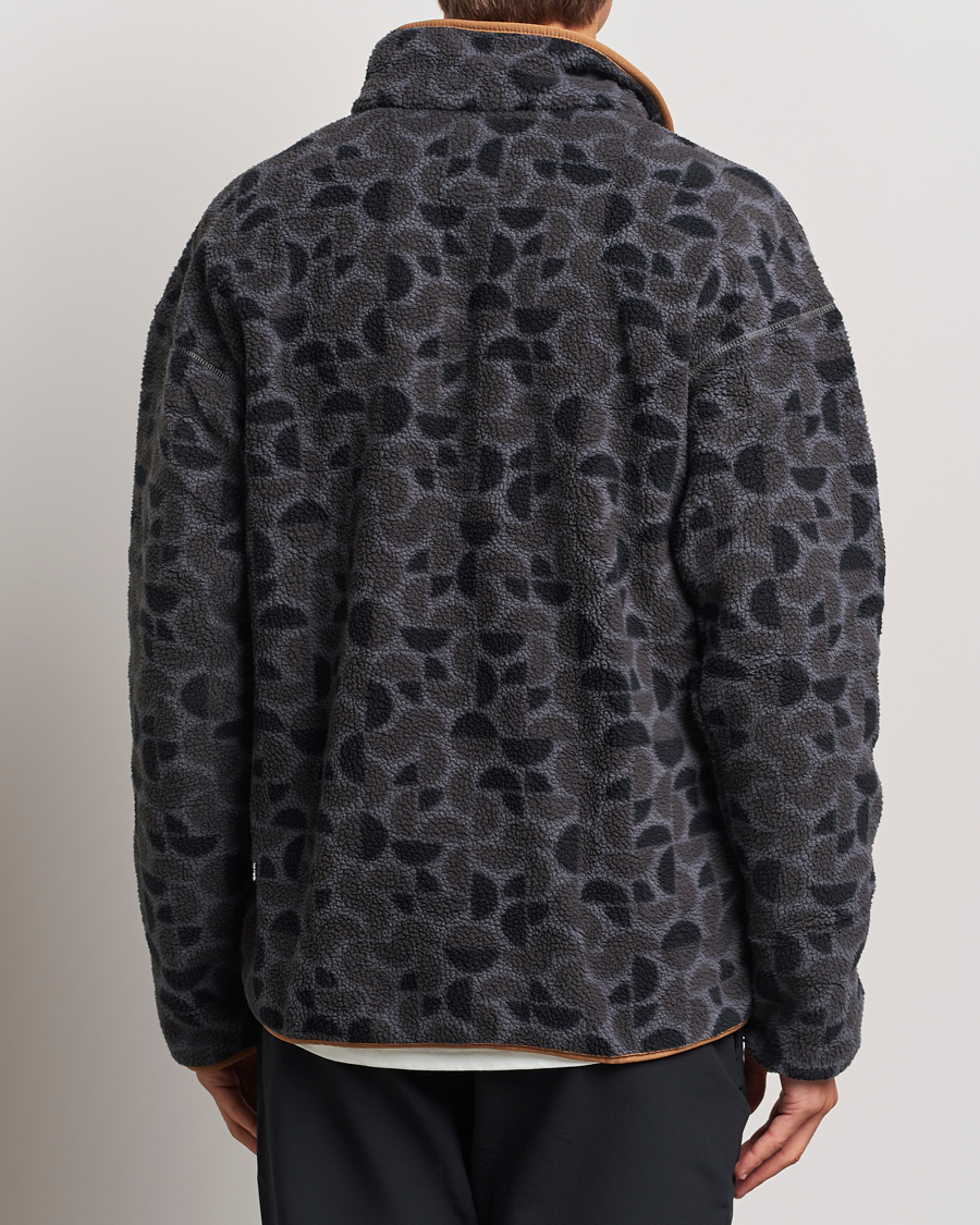Hombres | Jerséis y prendas de punto | Columbia | Helvetia Printed Half Snap Fleece Black