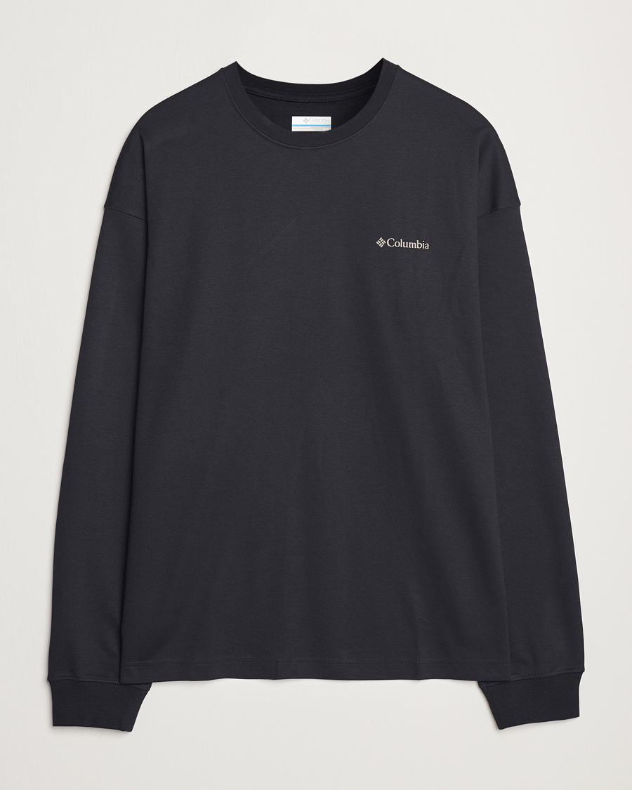 Hombres | Camisetas | Columbia | Duxbery Relaxed Long Sleeve T-Shirt Black