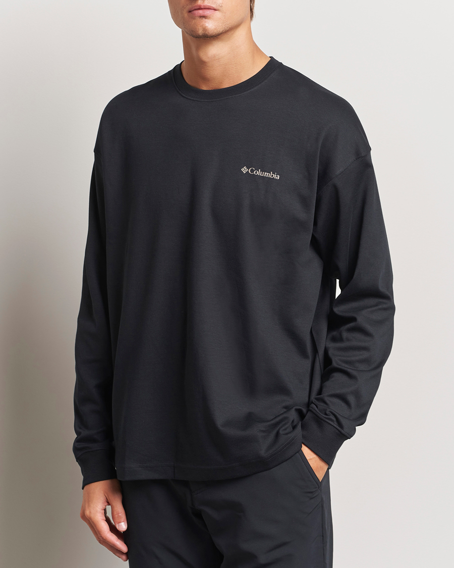 Hombres | Camisetas | Columbia | Duxbery Relaxed Long Sleeve T-Shirt Black