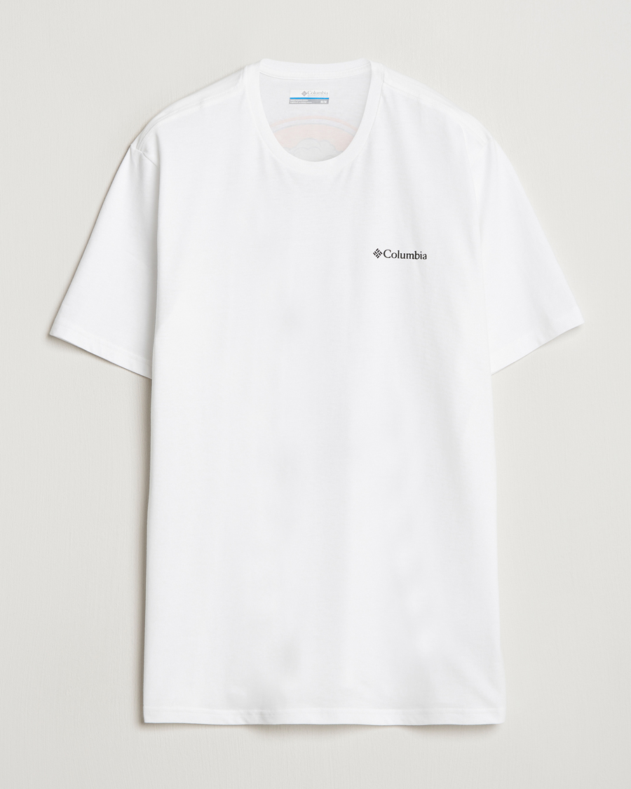 Hombres | Camisetas | Columbia | Rockaway River Back T-Shirt White