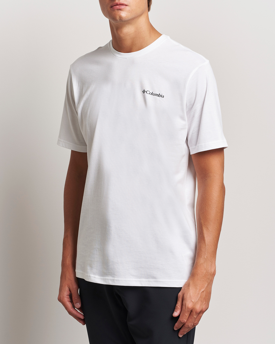 Hombres | Camisetas | Columbia | Rockaway River Back T-Shirt White