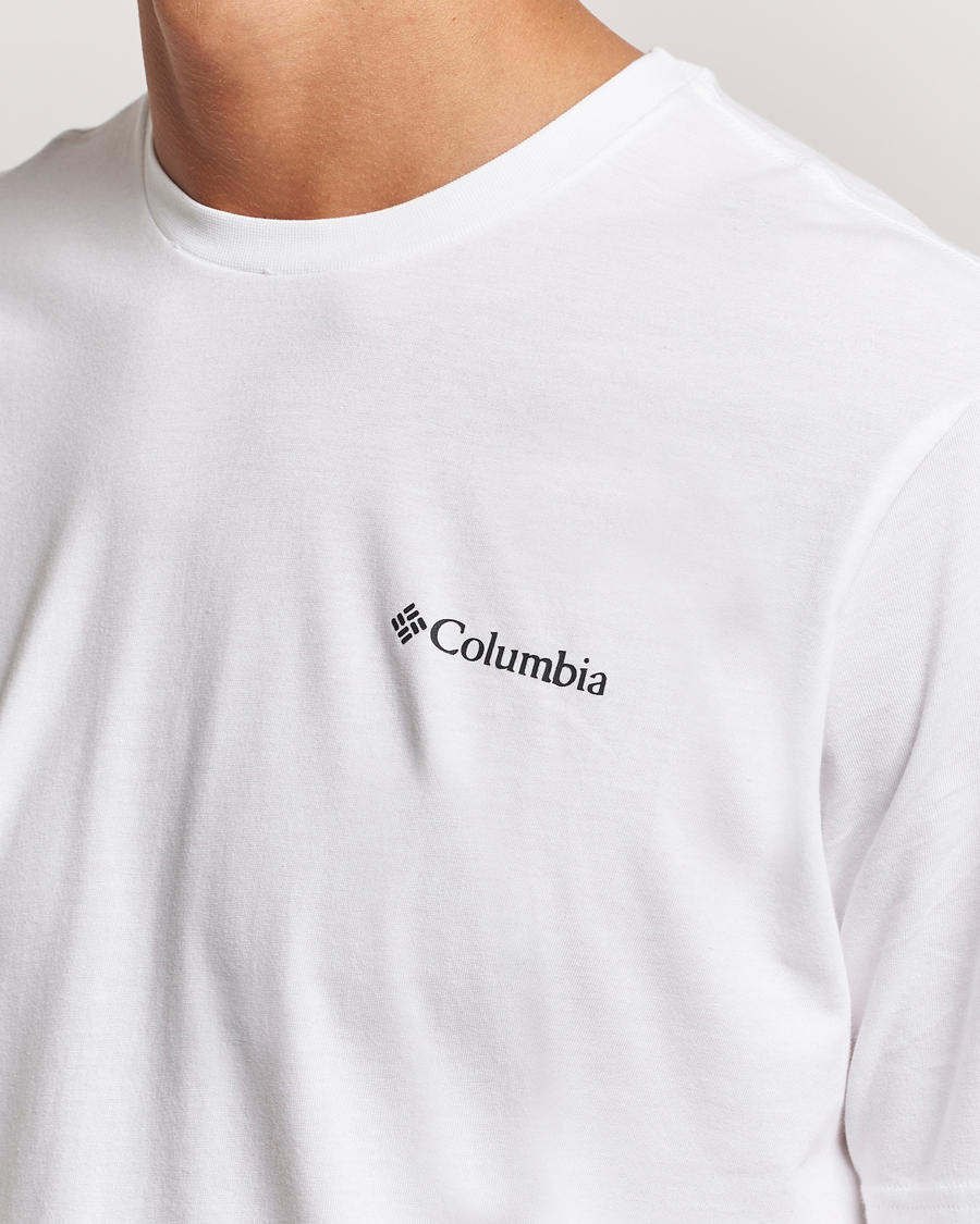 Hombres | Camisetas | Columbia | Rockaway River Back T-Shirt White