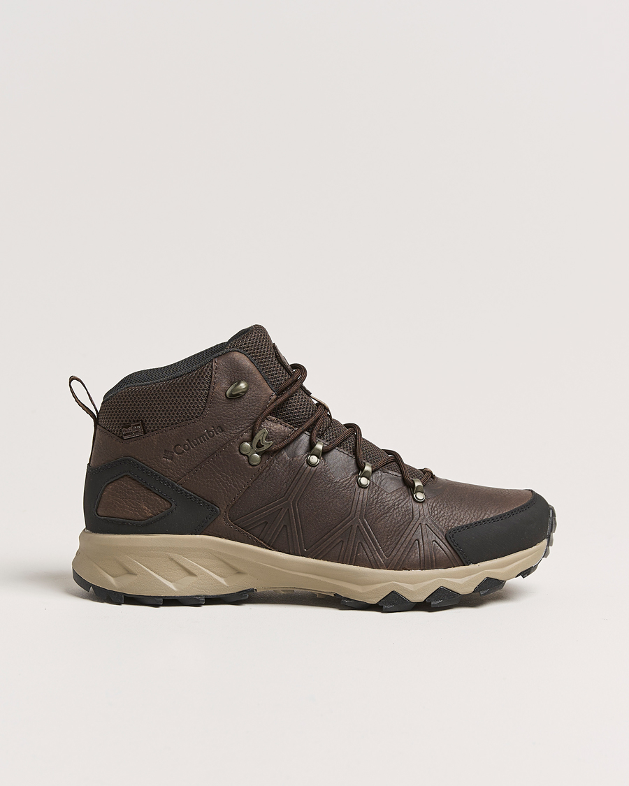 Hombres | Columbia Peakfreak Mid Outdry Leather Sneaker Cordovan | Columbia | Peakfreak Mid Outdry Leather Sneaker Cordovan