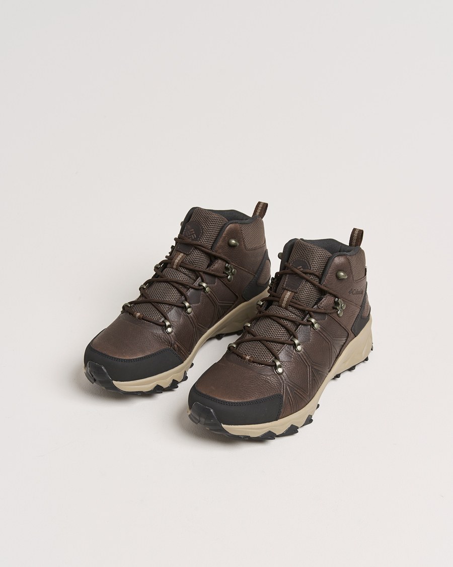 Hombres | Columbia Peakfreak Mid Outdry Leather Sneaker Cordovan | Columbia | Peakfreak Mid Outdry Leather Sneaker Cordovan