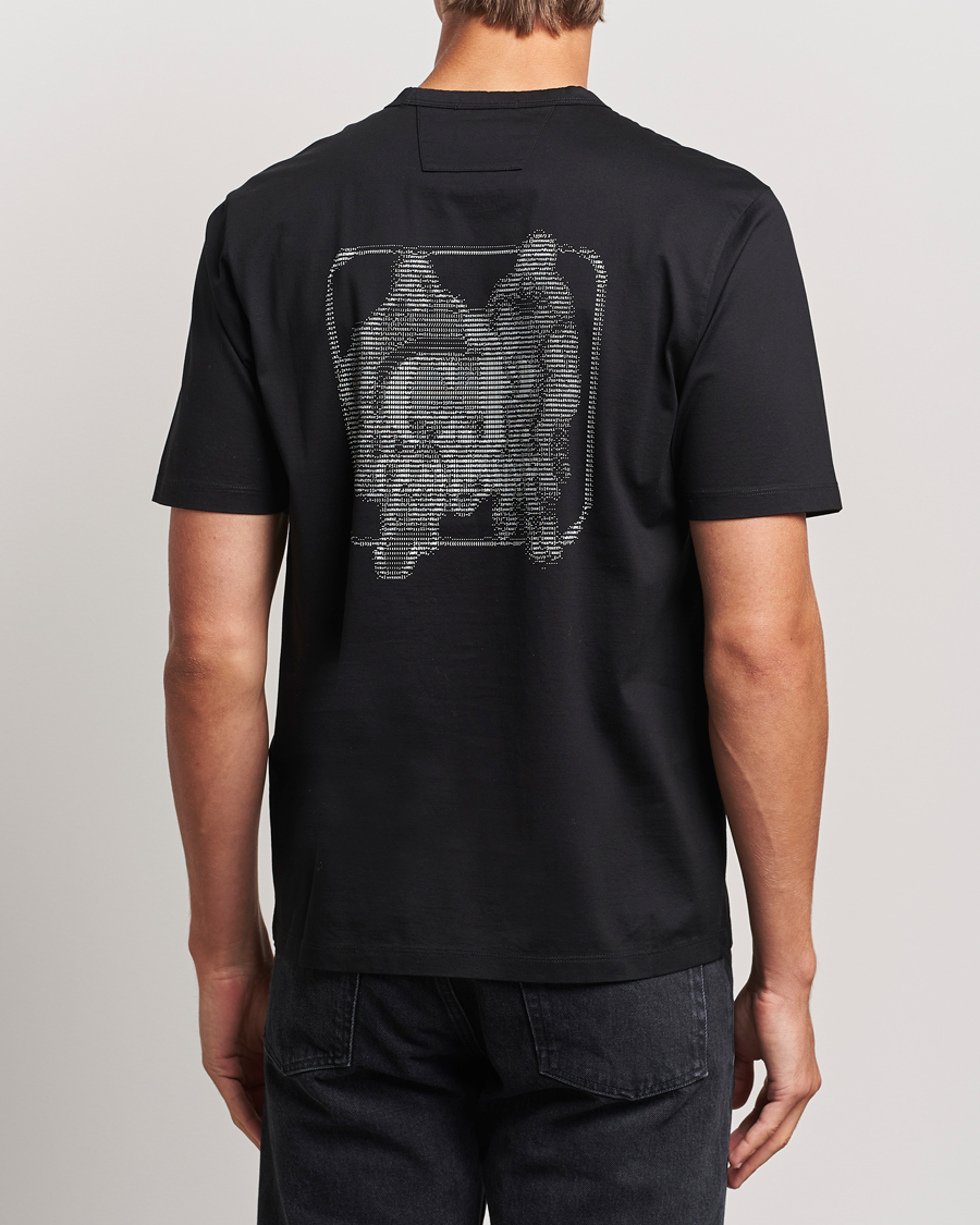Hombres | Camisetas | C.P. Company | Metropolis Mercerized Back Logo T-Shirts Black