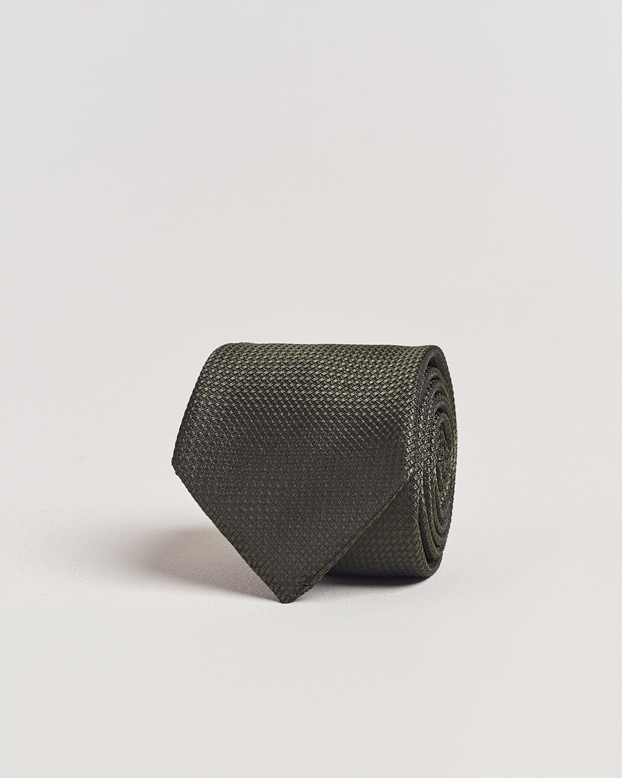 Hombres | Corbatas | Morris | Structure Tie Olive
