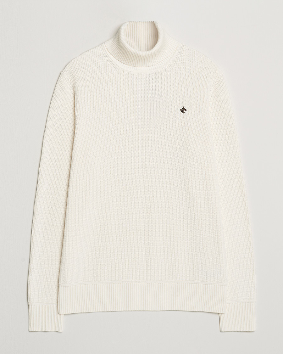 Hombres | Jerséis y prendas de punto | Morris | Bernard Cotton Rollneck White