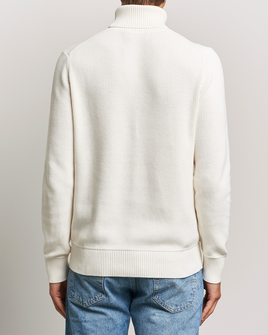 Hombres | Jerséis y prendas de punto | Morris | Bernard Cotton Rollneck White