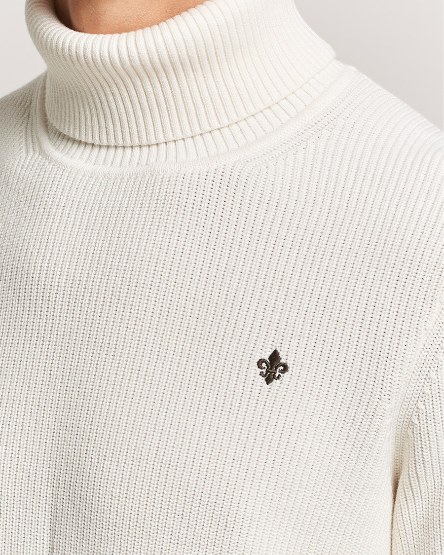 Hombres | Jerséis y prendas de punto | Morris | Bernard Cotton Rollneck White