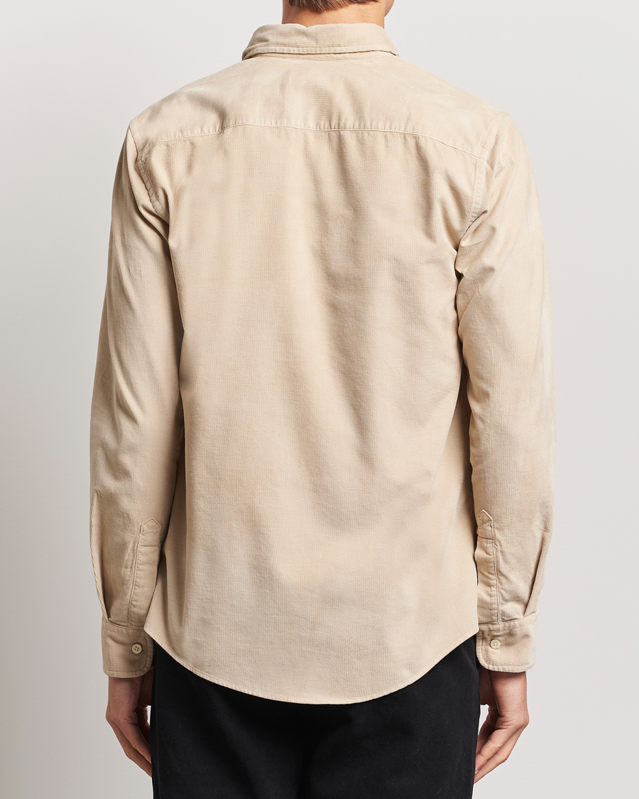 Hombres | Camisas | Morris | Douglas Corduroy Shirt Khaki