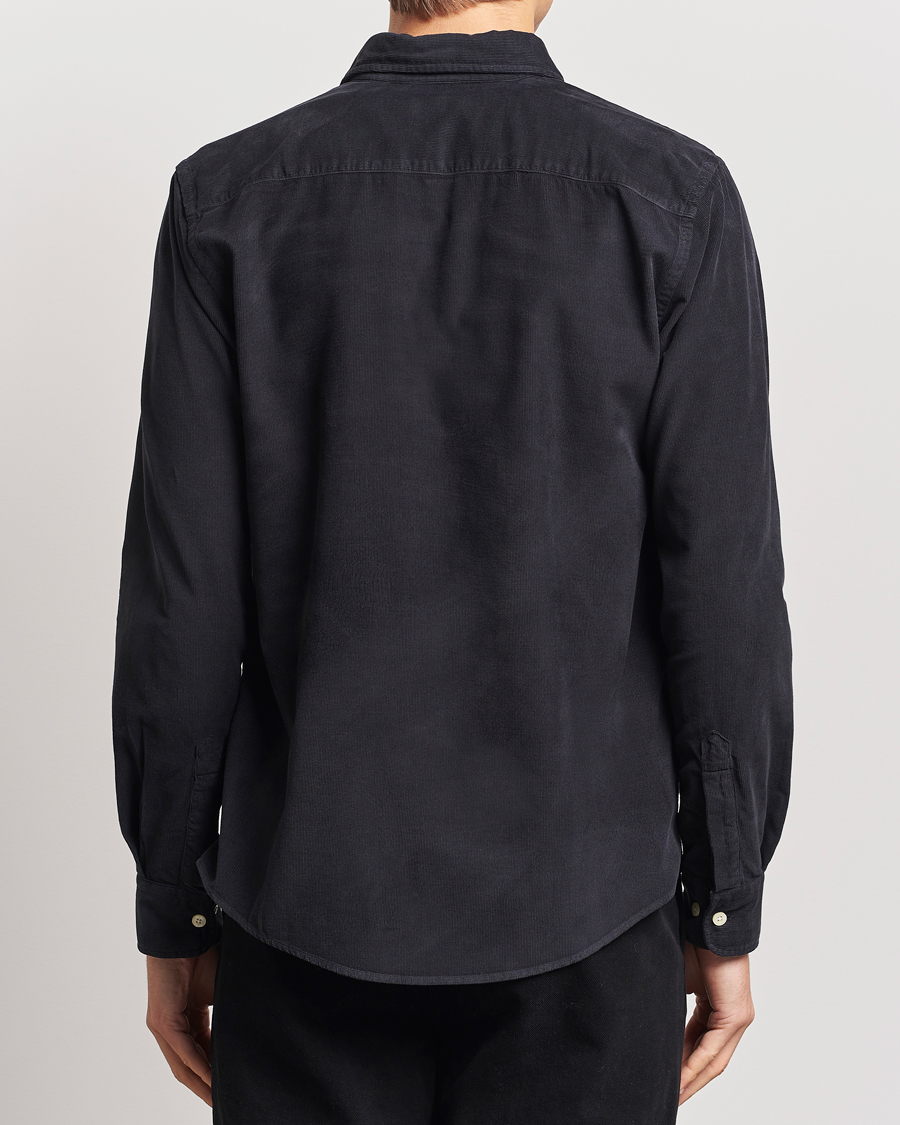 Hombres | Camisas | Morris | Douglas Corduroy Shirt Grey