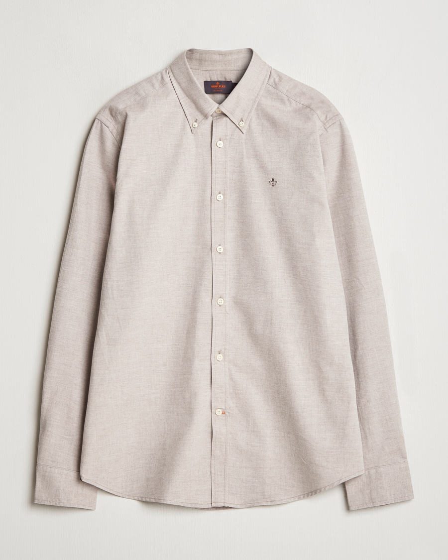 Hombres | Camisas | Morris | Watts Flannel Shirt Khaki