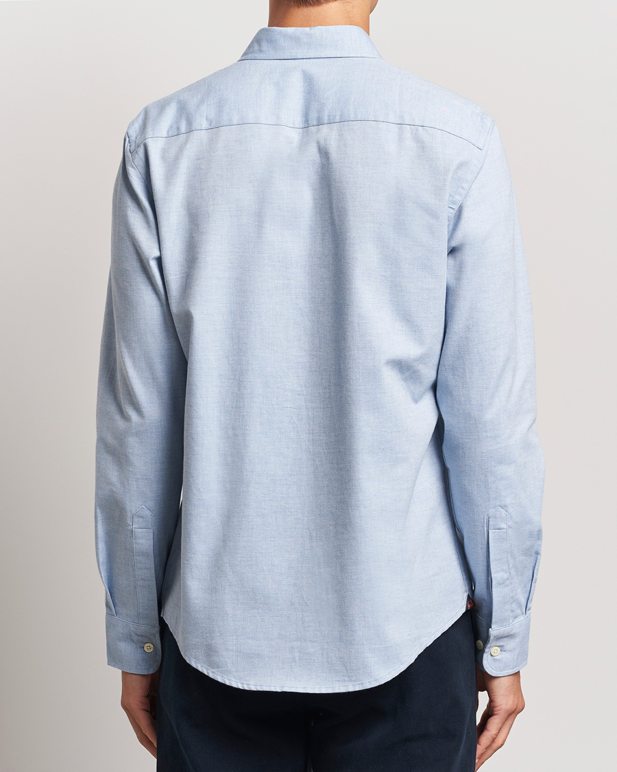Hombres | Camisas | Morris | Watts Flannel Shirt Light Blue