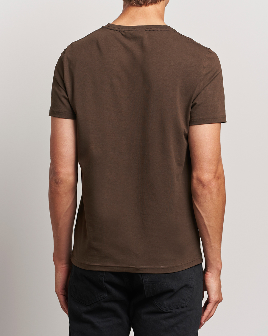 Hombres | Camisetas | Morris | James Crew Neck Tee Brown