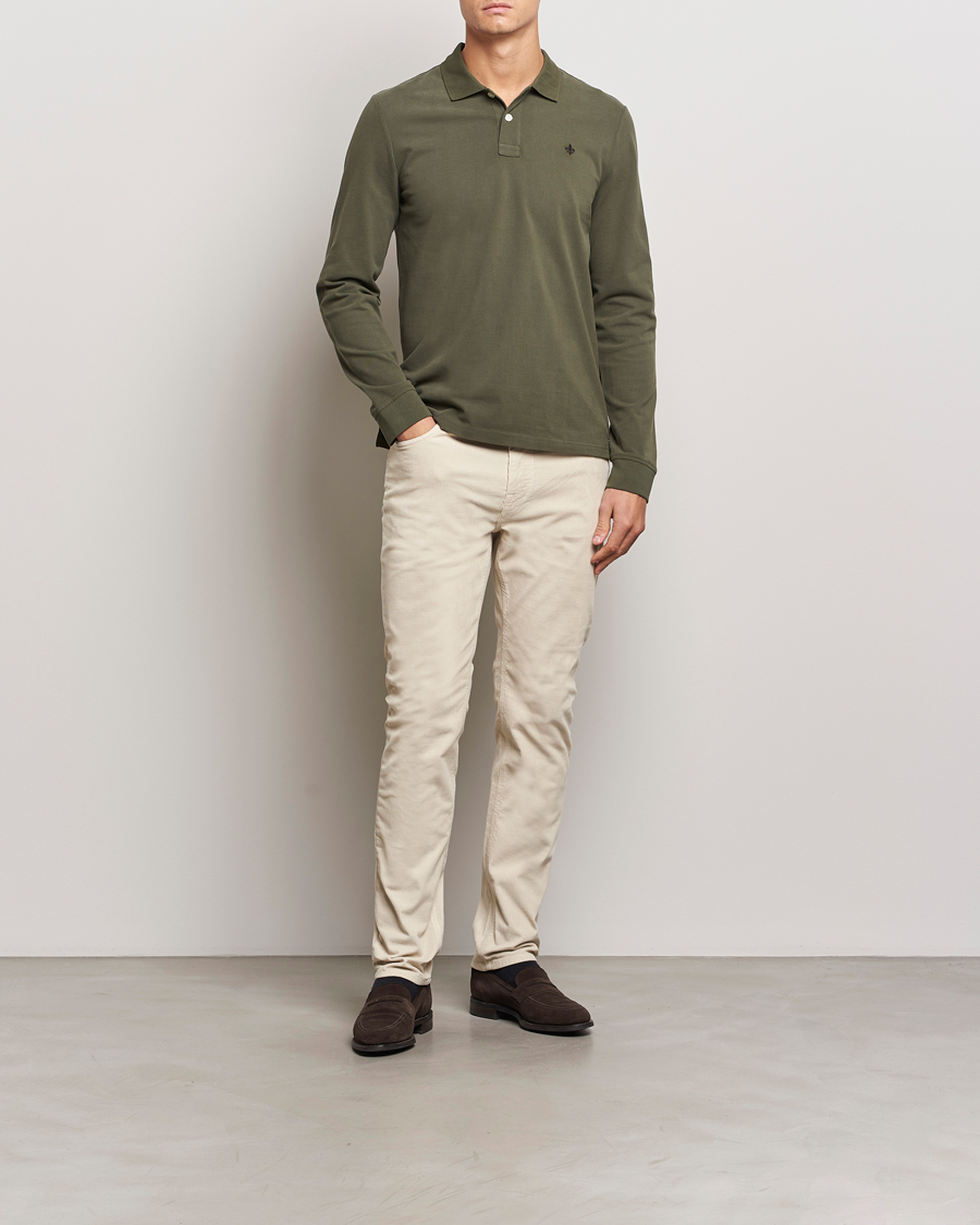 Hombres | Pantalones | Morris | James Corduroy 5-Pocket Pant Off White
