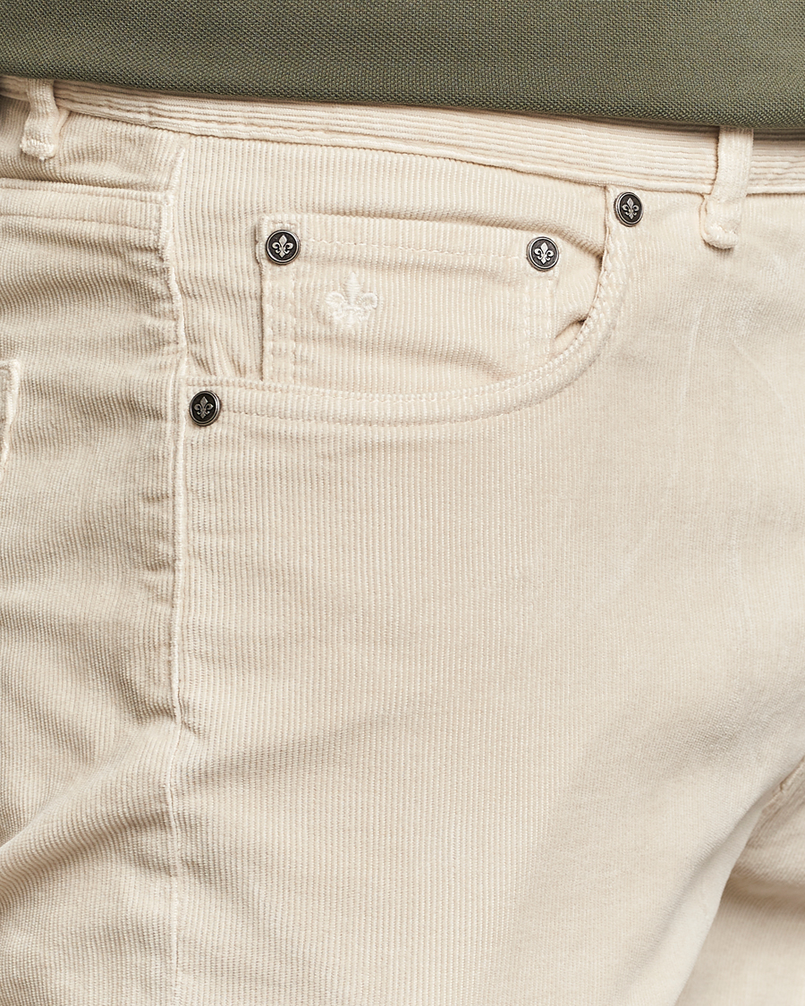 Hombres | Pantalones | Morris | James Corduroy 5-Pocket Pant Off White