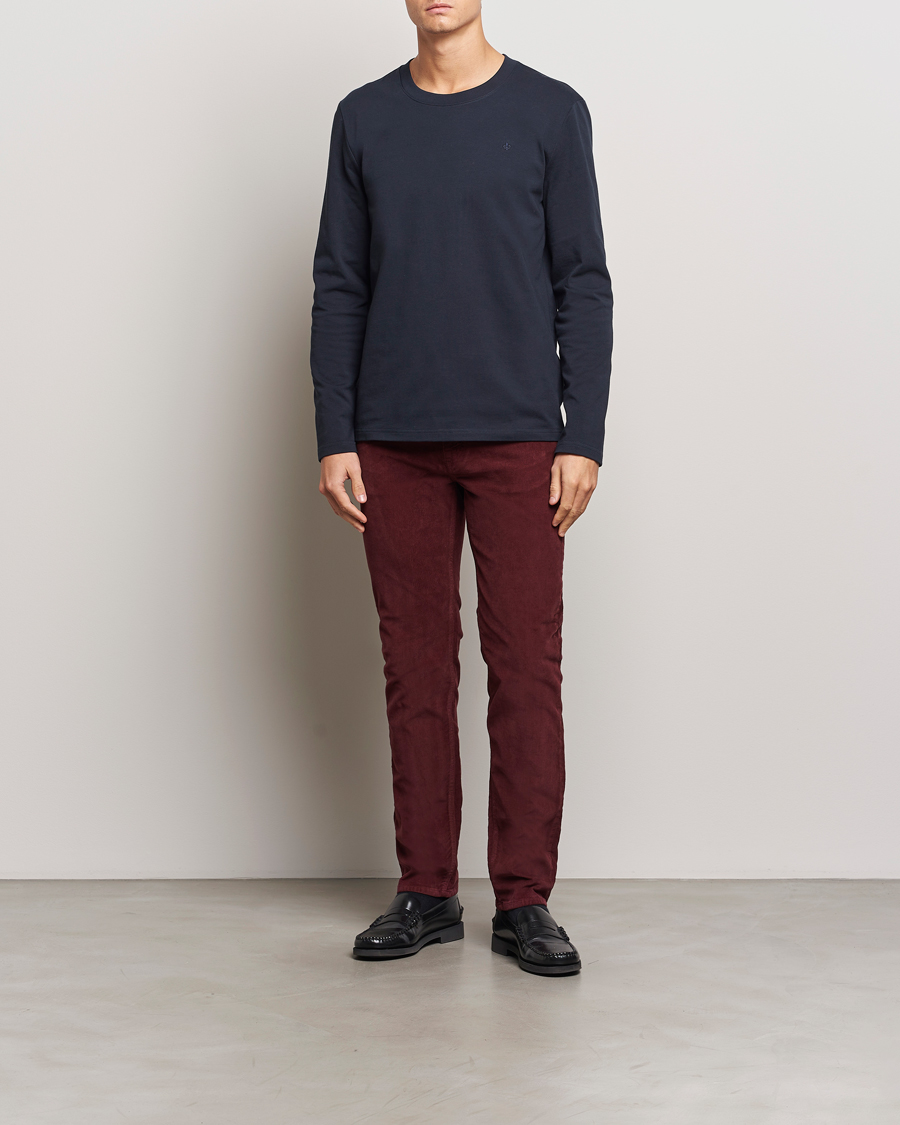 Hombres | Pantalones | Morris | James Corduroy 5-Pocket Pant Wine Red