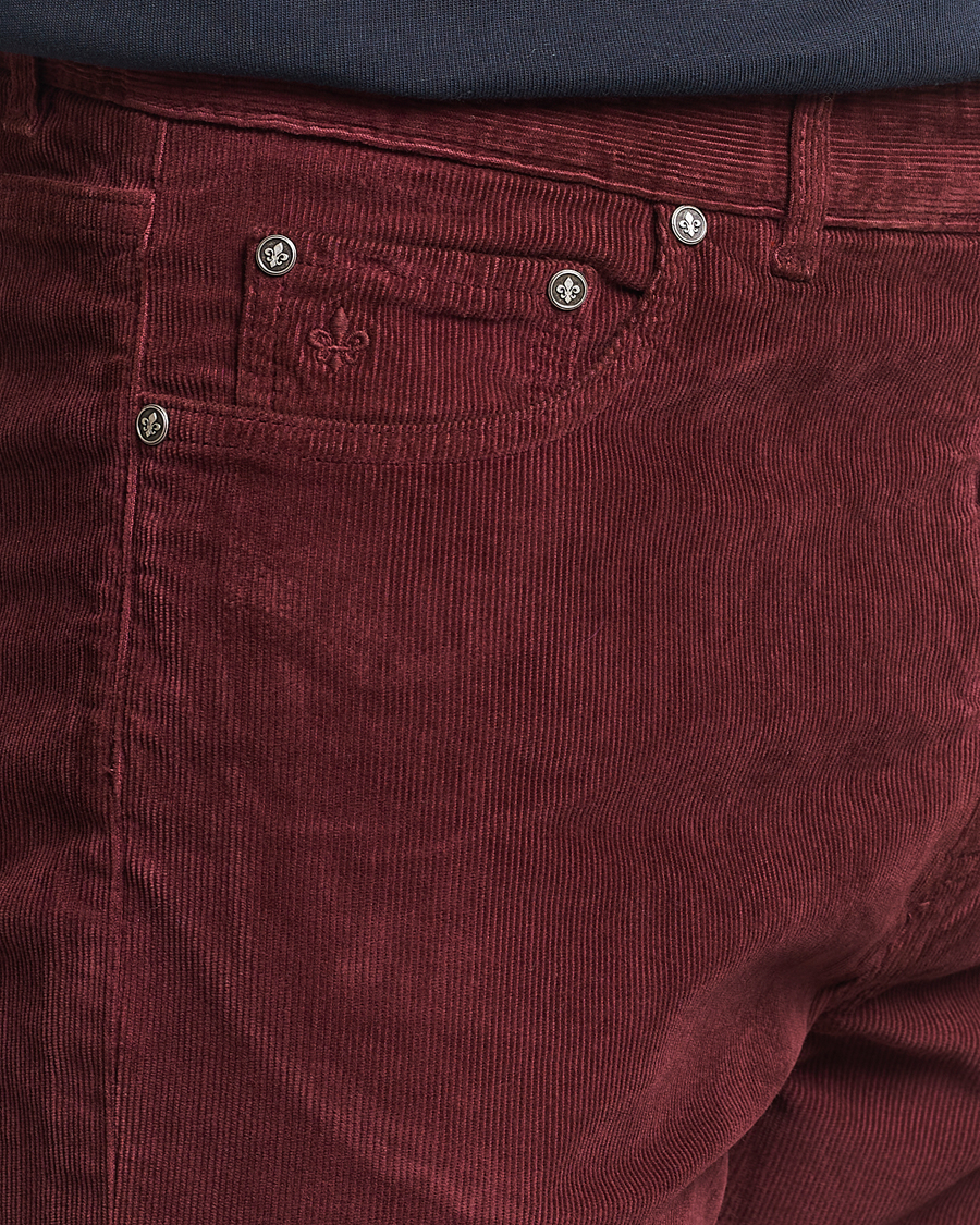 Hombres | Pantalones | Morris | James Corduroy 5-Pocket Pant Wine Red