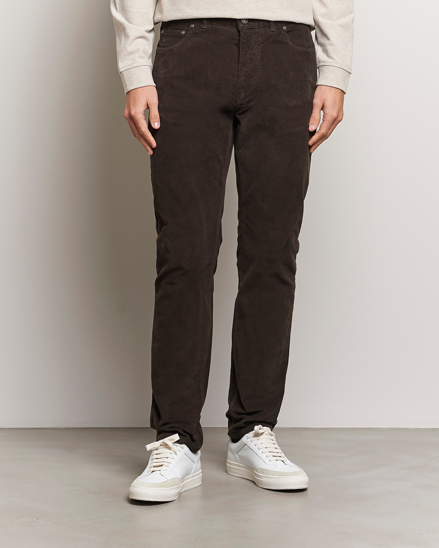 Hombres | Pantalones | Morris | James Corduroy 5-Pocket Pant Brown