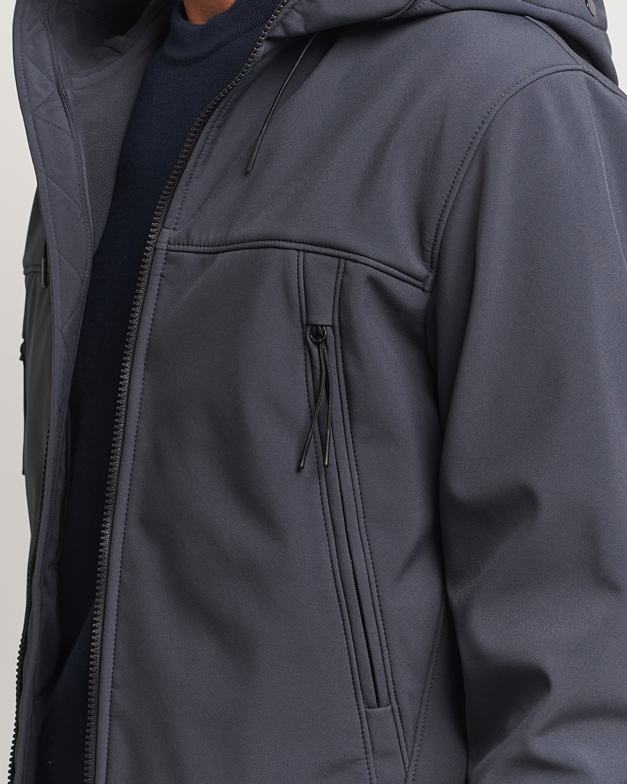Hombres | Abrigos y chaquetas | C.P. Company | CP Shell Hooded Jacket Grey Black
